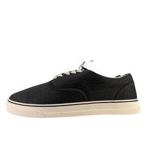 Chaps Mens Canvas Lace Up‎ simple versatile Shoes Size 13 M Charcoal Grey